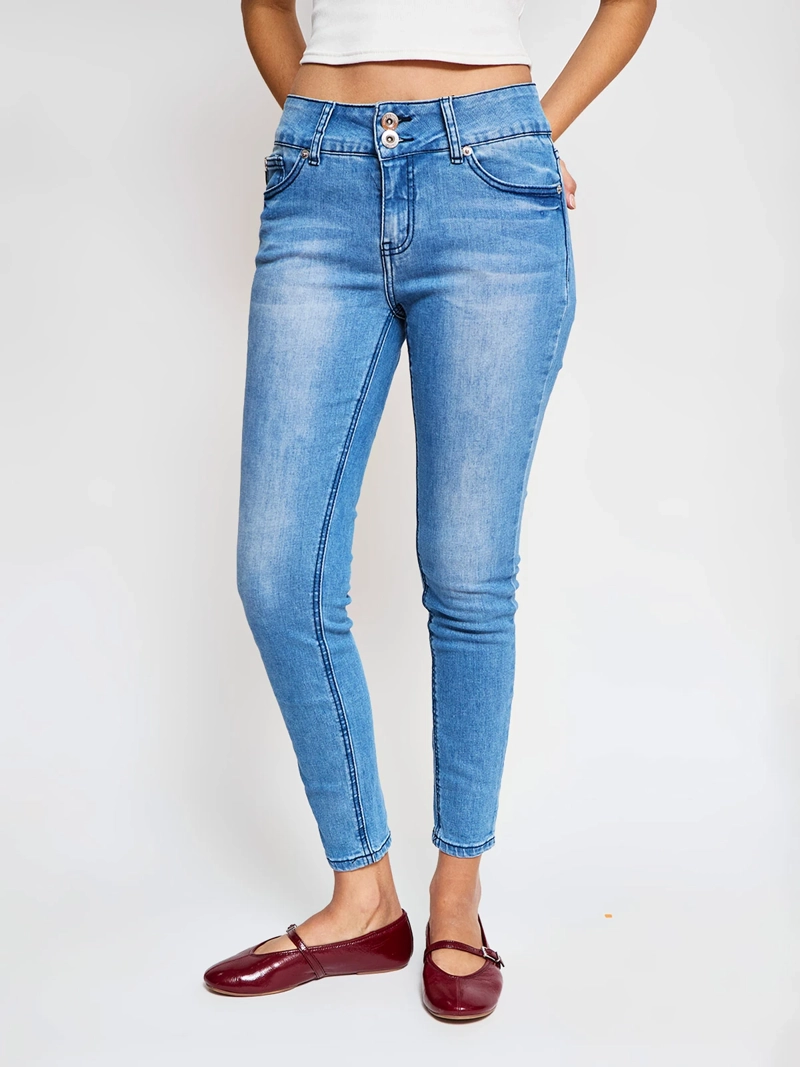 JEANS MUJER ELLUS ALGODÓN SKINNY - 2