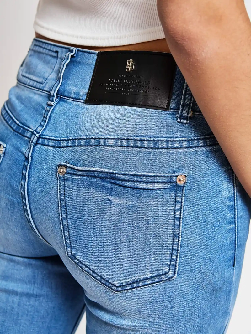 JEANS MUJER ELLUS ALGODÓN SKINNY - 4
