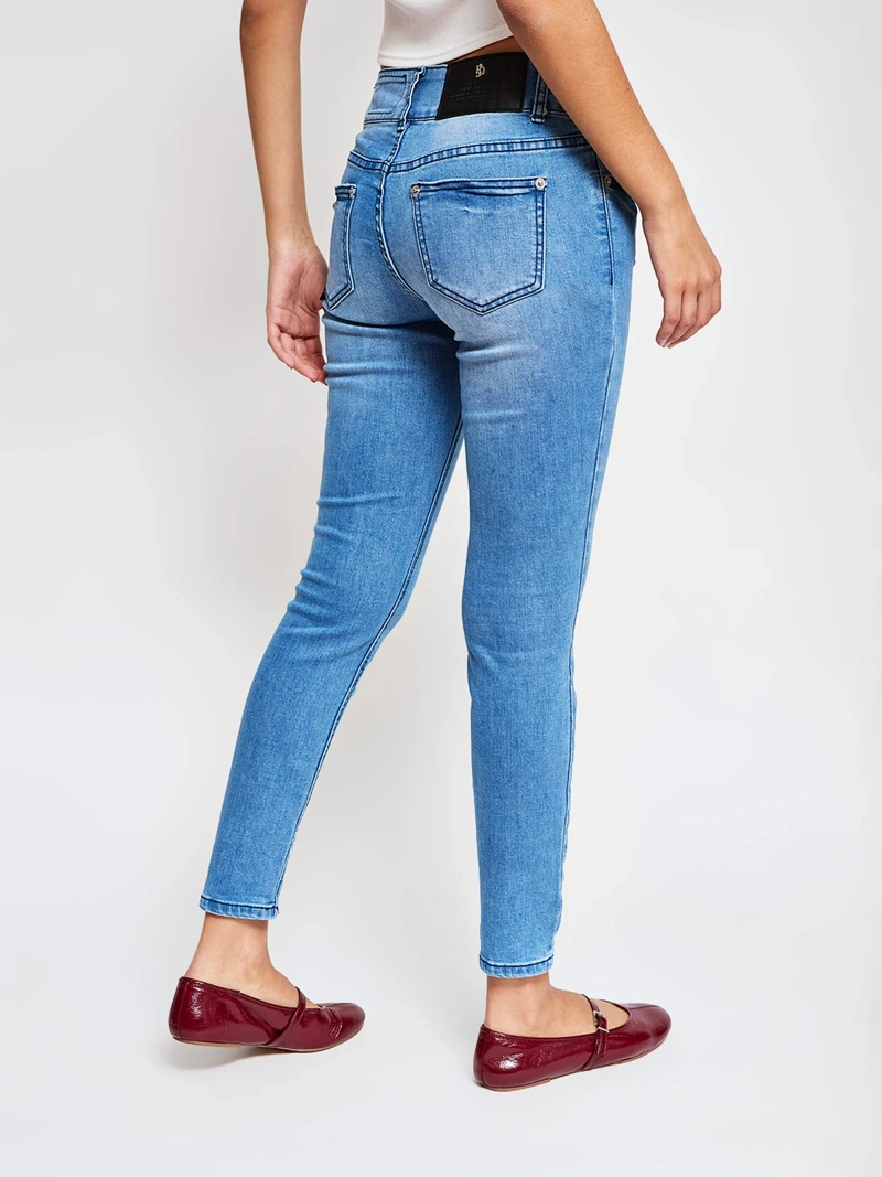 JEANS MUJER ELLUS ALGODÓN SKINNY - 3