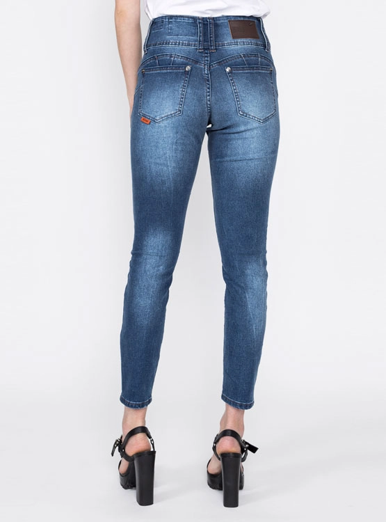 JEANS ALGODÓN MUJER ELLUS TIRO MEDIO - 2