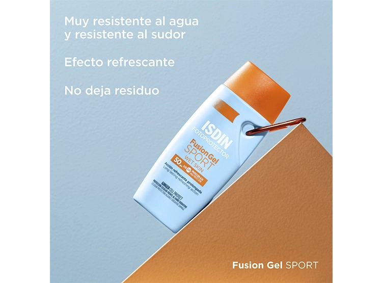 PROTECTOR SOLAR CORPORAL ISDIN GEL FUSION SPORT SPF 50 100 ML - 3