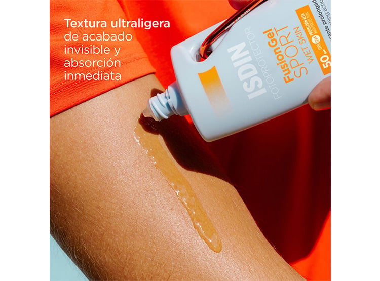 PROTECTOR SOLAR CORPORAL ISDIN GEL FUSION SPORT SPF 50 100 ML - 4