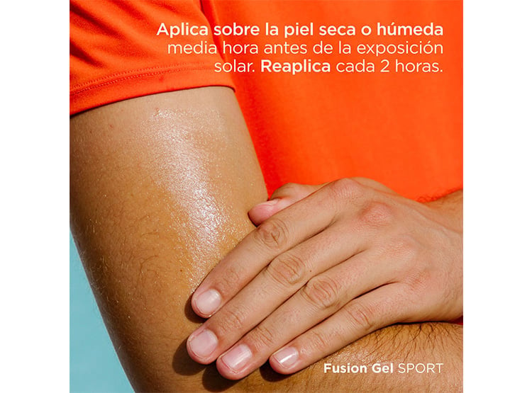 PROTECTOR SOLAR CORPORAL ISDIN GEL FUSION SPORT SPF 50 100 ML - 6