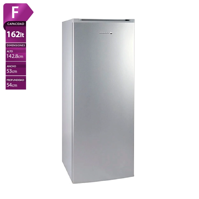 FREEZER VERTICAL SINDELEN SFV-205 162L GRIS - 1