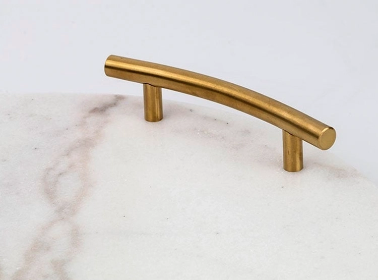 TABLA RIPLEY HOME REDONDO MARMOL ASAS GOLD - 2