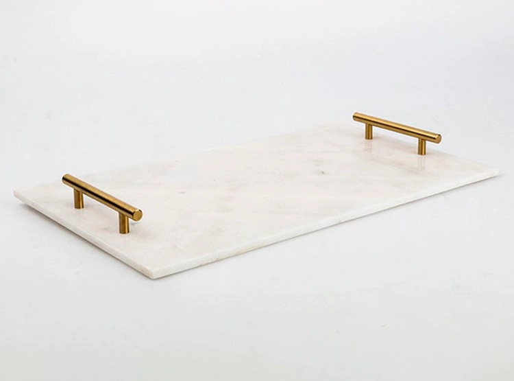 TABLA RIPLEY HOME RECTANGULAR MARMOL ASAS GOLD - 1