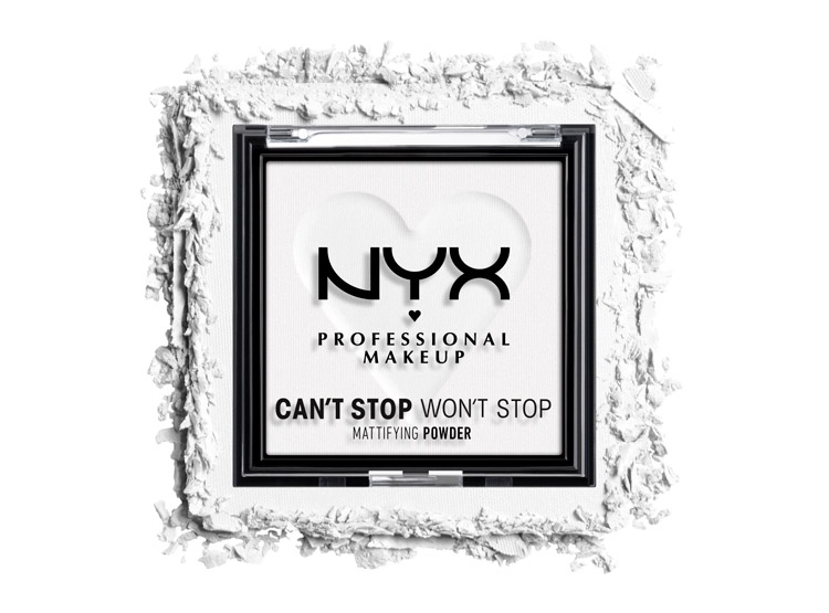 POLVOS NYX MATIFICANTE CAN'T STOP WON'T STOP BRIGHT PEACH WATERPROOF 6 GR - 4