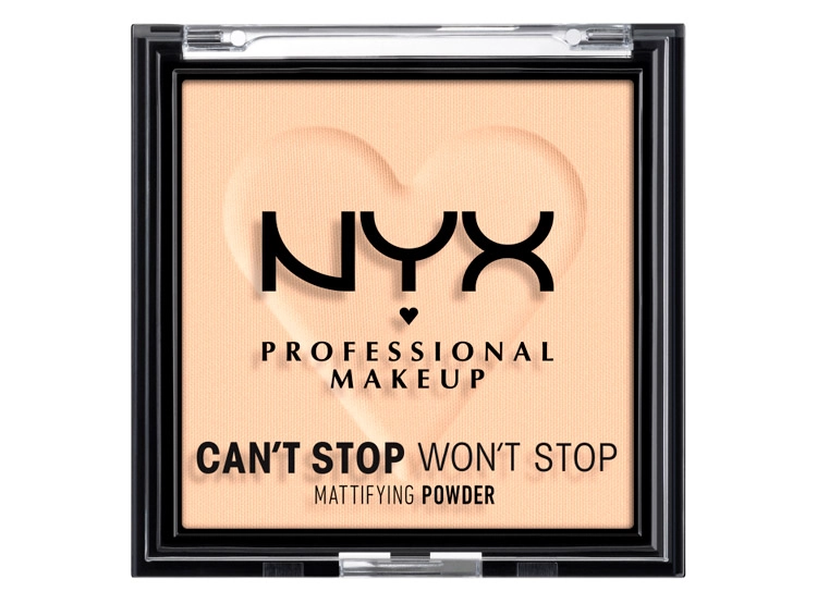 POLVOS NYX MATIFICANTE CAN'T STOP WON'T STOP BRIGHT PEACH WATERPROOF 6 GR - 3
