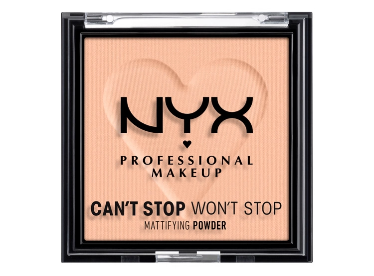 POLVOS NYX MATIFICANTE CAN'T STOP WON'T STOP BRIGHT PEACH WATERPROOF 6 GR - 3