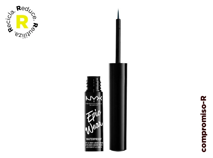 DELINEADOR DE OJOS NYX LÍQUIDO EPIC WEAR SEMI PERMANENTE BEROWN WATERPROOF 3.5 ML - 1