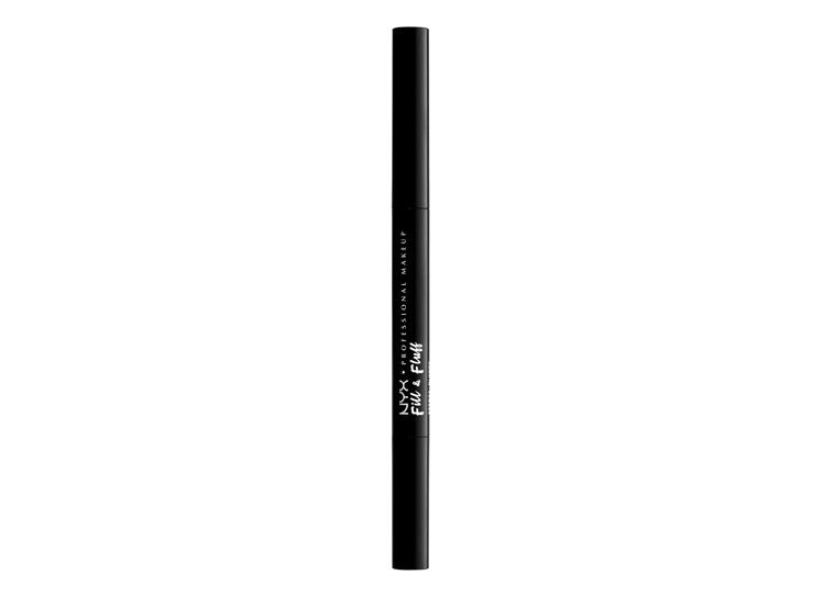 DELINEADOR DE CEJAS NYX LÁPIZ FILL & FLUFF EYEBROW CHOCOLATE WATERPROOF 0.2 GR - 3