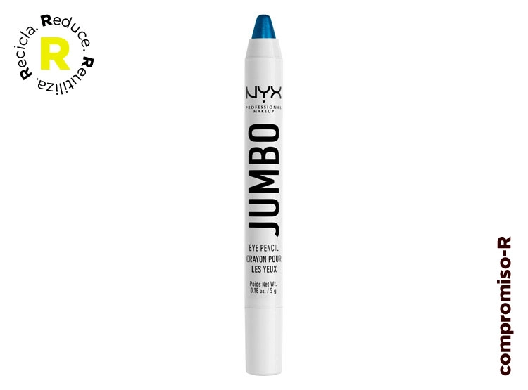 DELINEADOR DE OJOS NYX LÁPIZ JUMBO EYE PENCIL BLUEBERRY POP 5 GR - 1