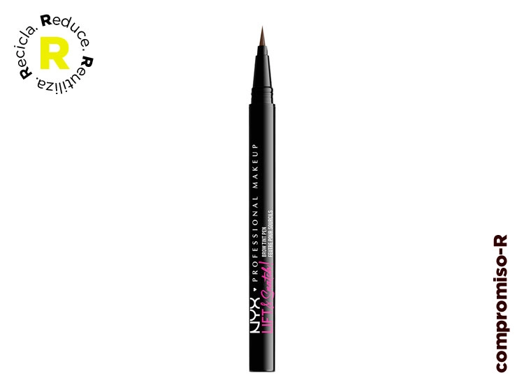 DELINEADOR DE CEJAS NYX TINTA LIFT & SNATCH BROW TINT PEN TAUPE WATERPROOF 13.6 ML - 1