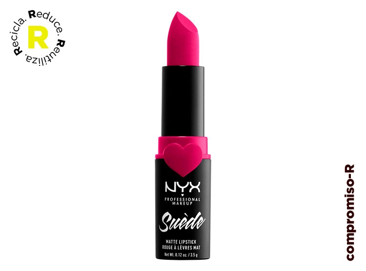 LABIAL NYX SUEDE MATTE LIPSTICK BRUNCH ME 3.5 GR - 1