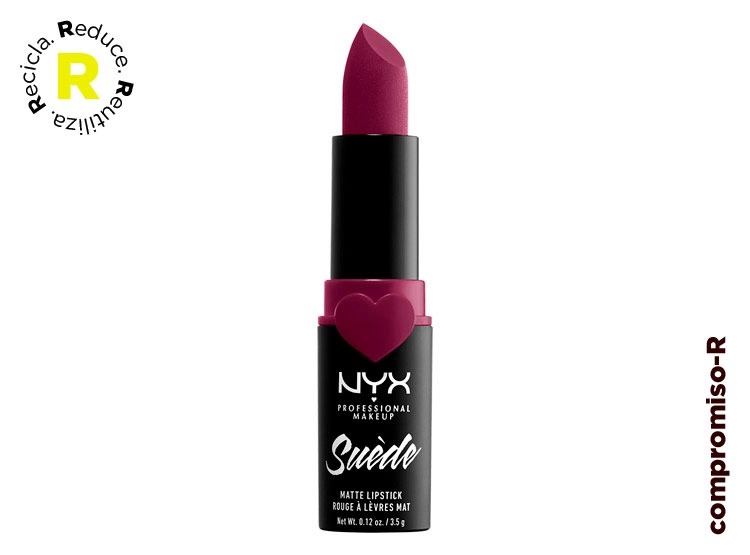 LABIAL NYX SUEDE MATTE LIPSTICK BRUNCH ME 3.5 GR - 1