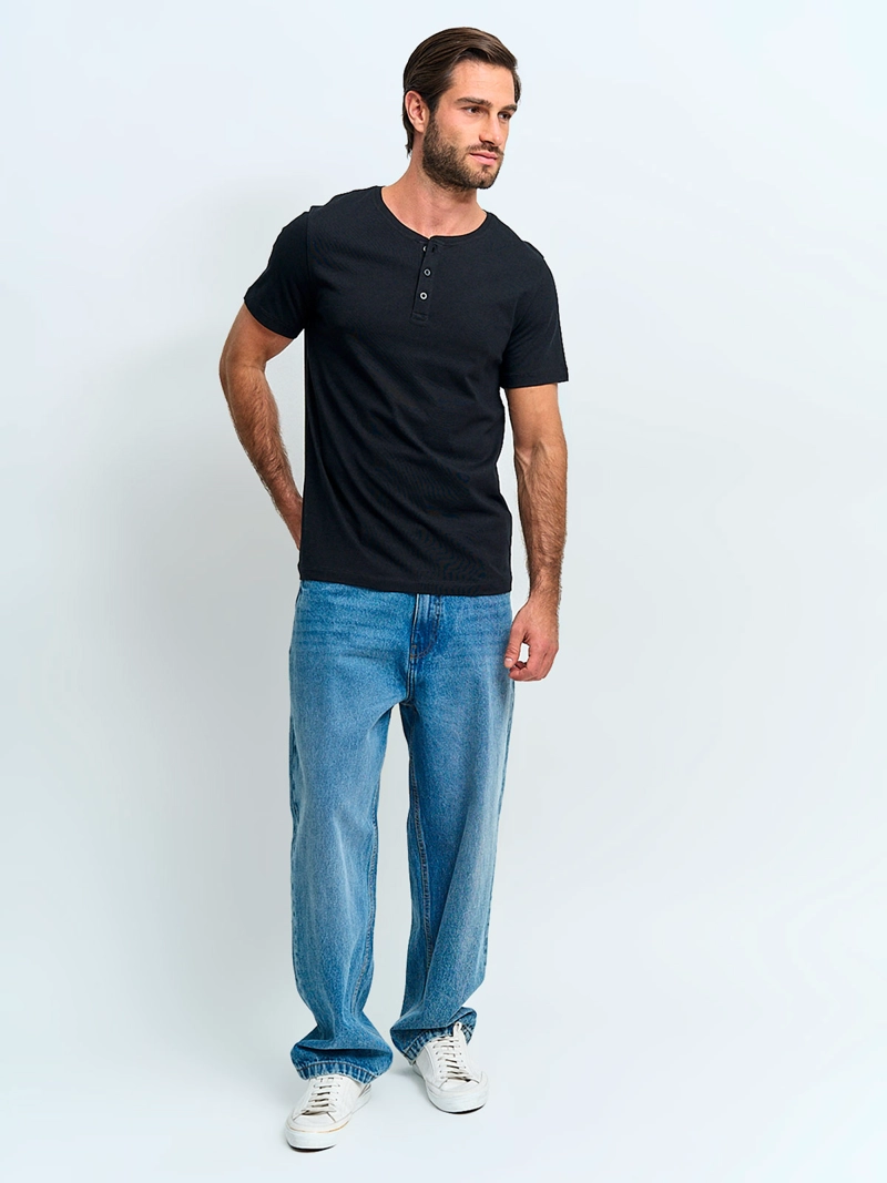 POLERA HOMBRE INDEX MANGA CORTA  - 4