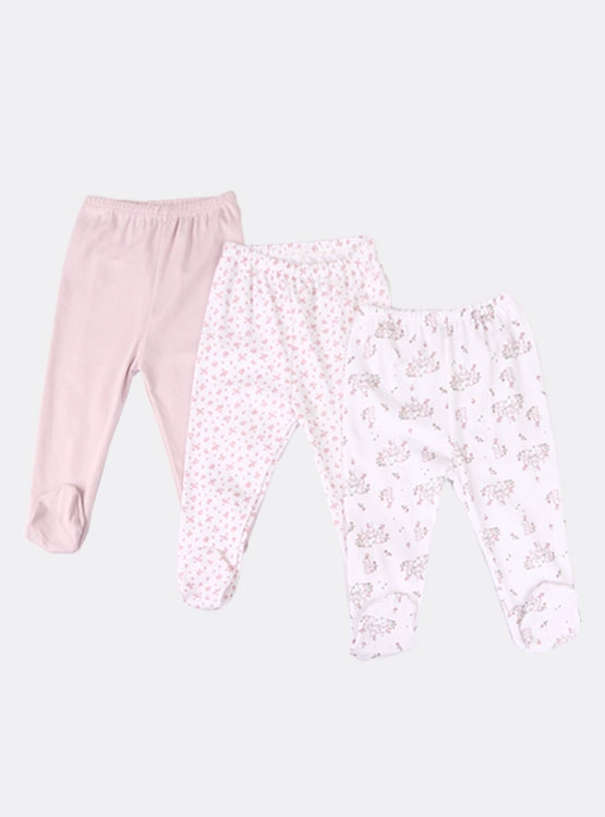 TRIPACK PATITAS NIÑA BABY HARVEST