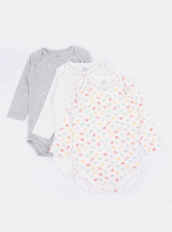 TRIPACK BODY PILUCHOS  NIÑO BABY HARVEST