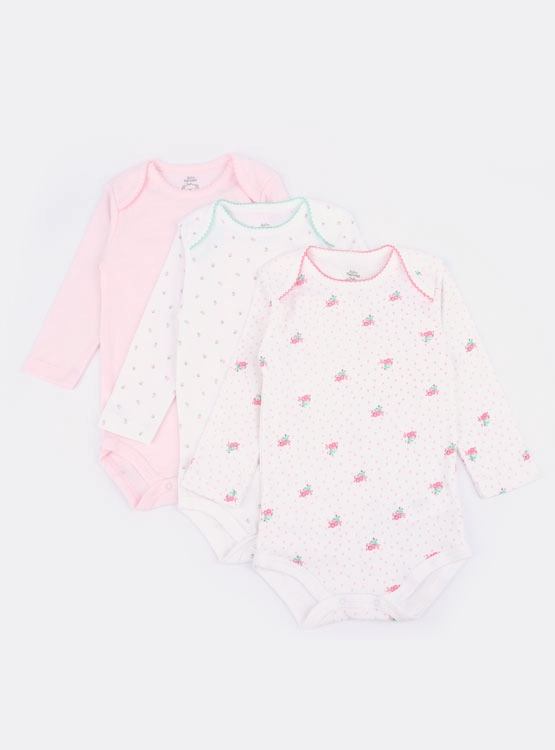 TRIPACK BODIES NIÑA BABY HARVEST - 1