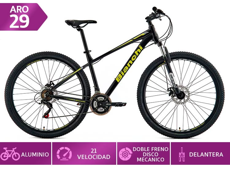 BICICLETA MOUNTAIN BIKE BIANCHI STONE SX ARO 29 - 1