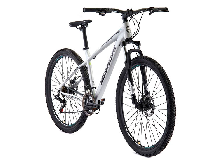 BICICLETA MTB BIANCHI STONE MOUNTAIN SX M 21V PLATA ARO 29 - 2