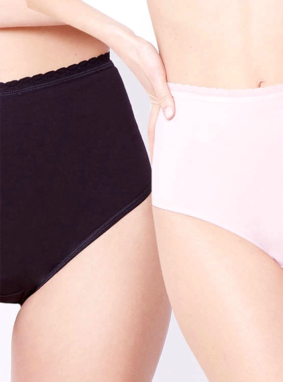 PACK CALZÓN MAXI MUJER INTIME 10702P - 1