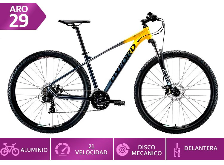 MOUNTAIN BIKE OXFORD OXFORD ORION 4 TALLA M AZUL/CYAN ARO 29 - 1