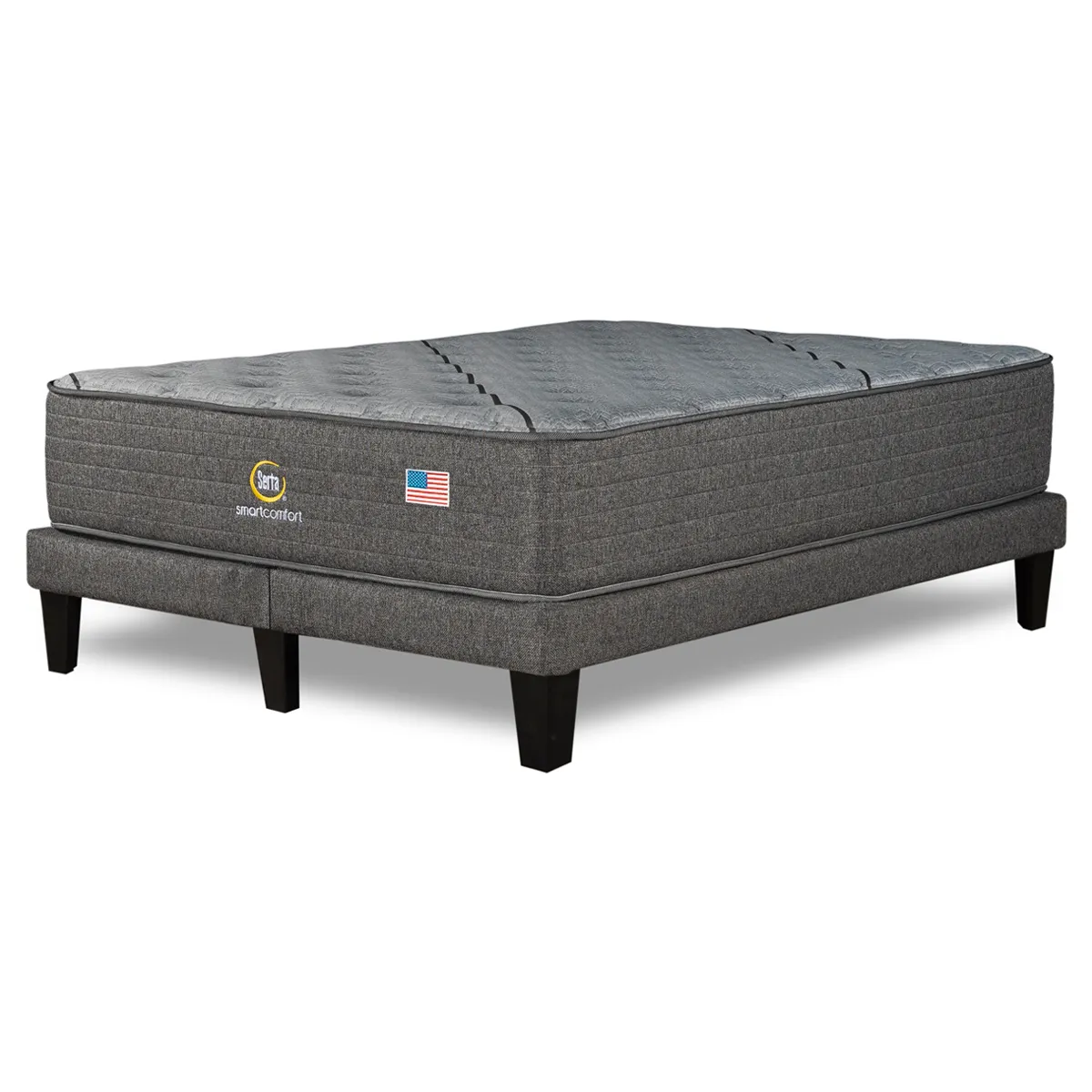 CAMA EUROPEA SERTA SMARTCOMFORT KING B/D + RESPALDO TIBET - 4