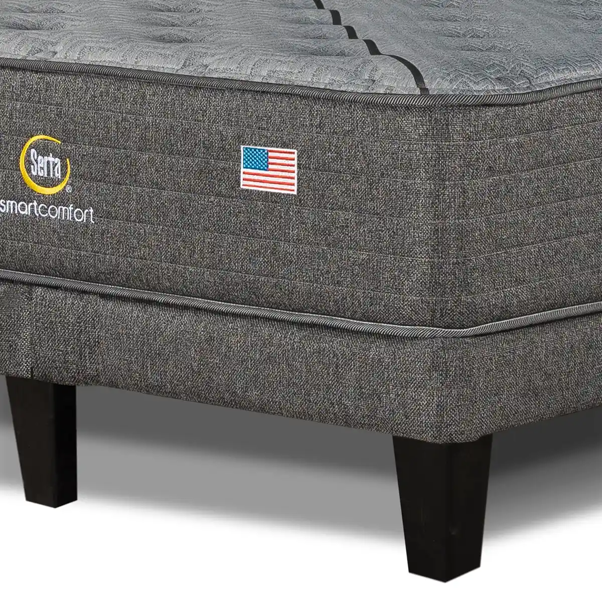 CAMA EUROPEA SERTA SMARTCOMFORT KING + RESPALDO TIGNES ARENA - 5