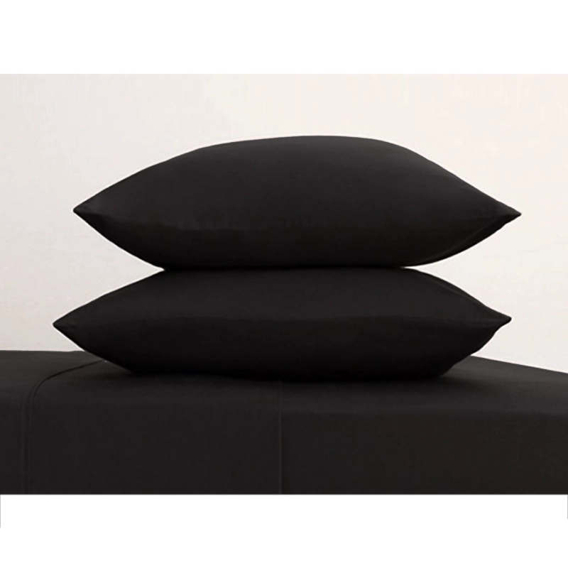 SET DE SABANA LISAS 300 HILOS S.KING NEGRO - 1