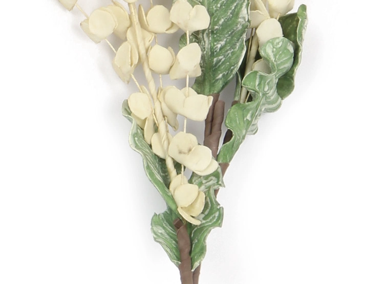 FLOR DECORATIVA RIPLEY HOME HOJITAS ROSADAS - 3