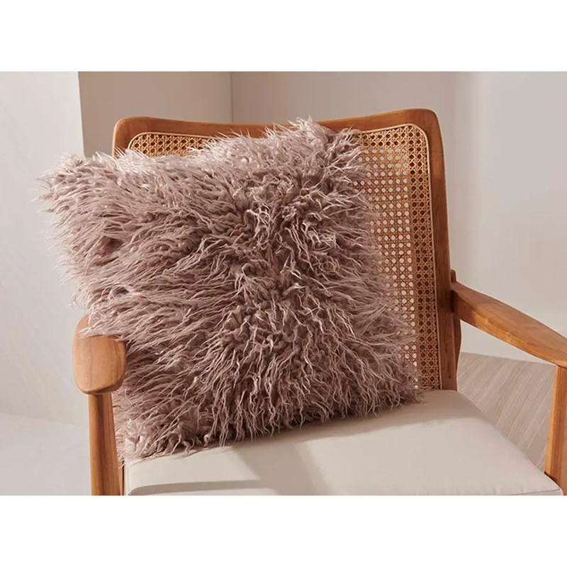 COJÍN RIPLEY HOME PELUDO 50X50 CM TAUPE - 2