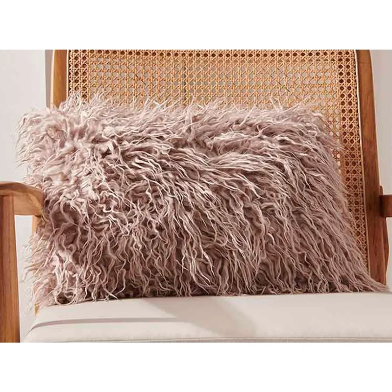 COJÍN RIPLEY HOME PELUDO 35X50 CM TAUPE - 2