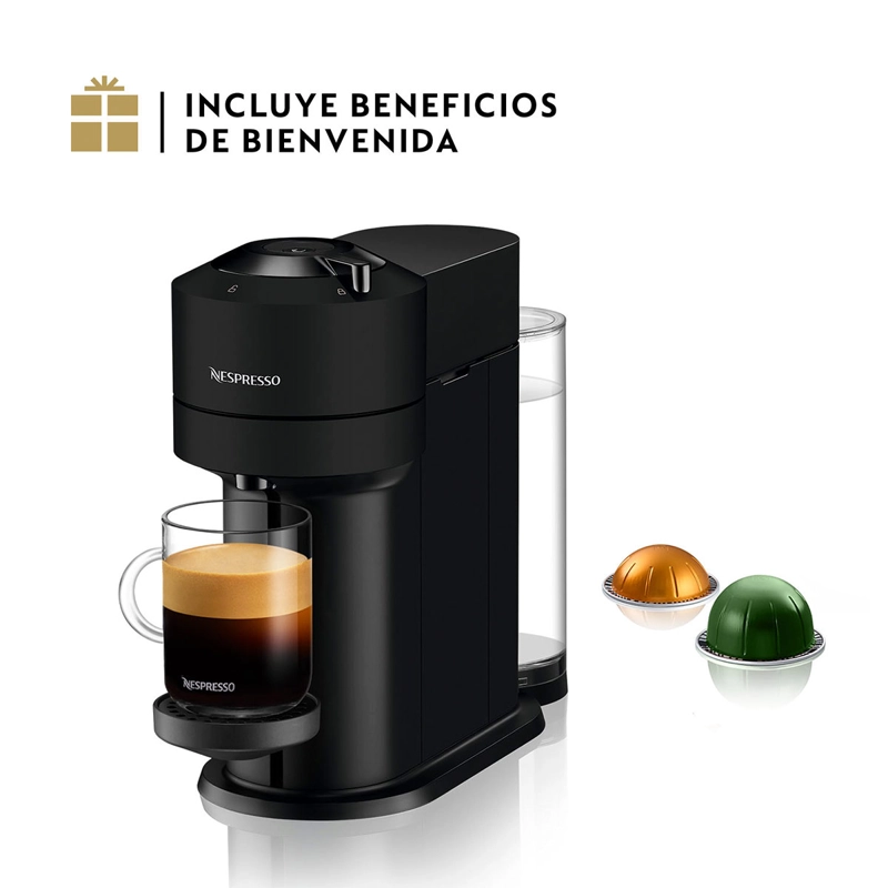 CAFETERA NESPRESSO CÁPSULA VERTUO NEXT NEGRO - 1