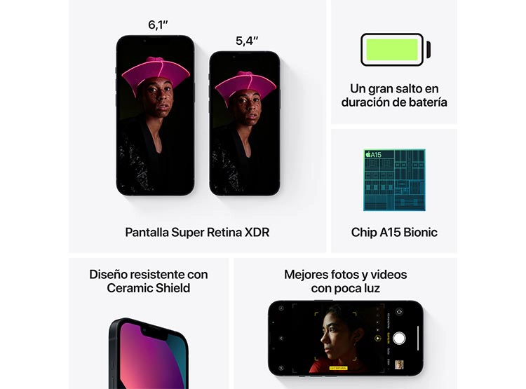 IPHONE 13 128 GB 12MP 6.1 - 8