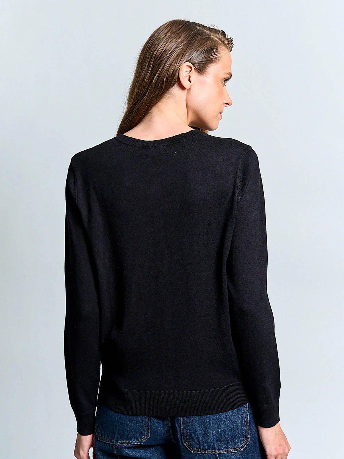 SWEATER MUJER AZIZ BÁSICO - 2