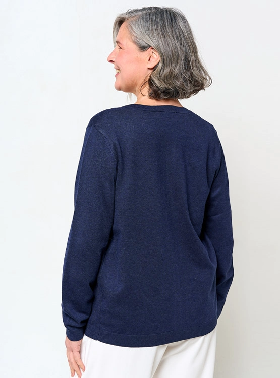 SWEATER MUJER AZIZ BÁSICO - 2