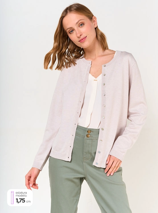 SWEATER MUJER AZIZ BÁSICO - 1