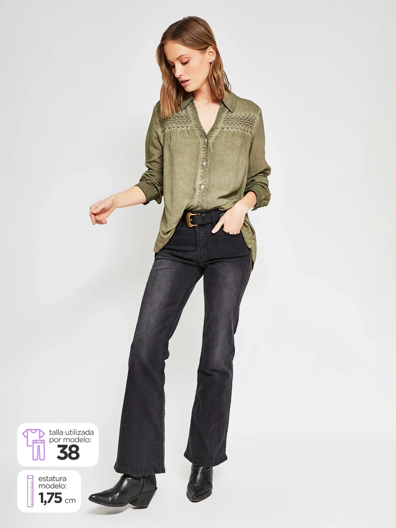 JEANS MUJER TATIENNE FLARE - 1