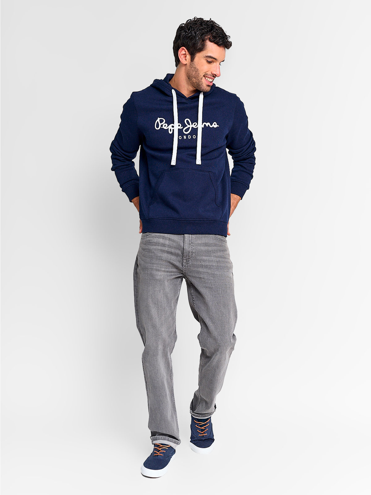 POLERÓN PEPE JEANS HOODIE BÁSICO - 4