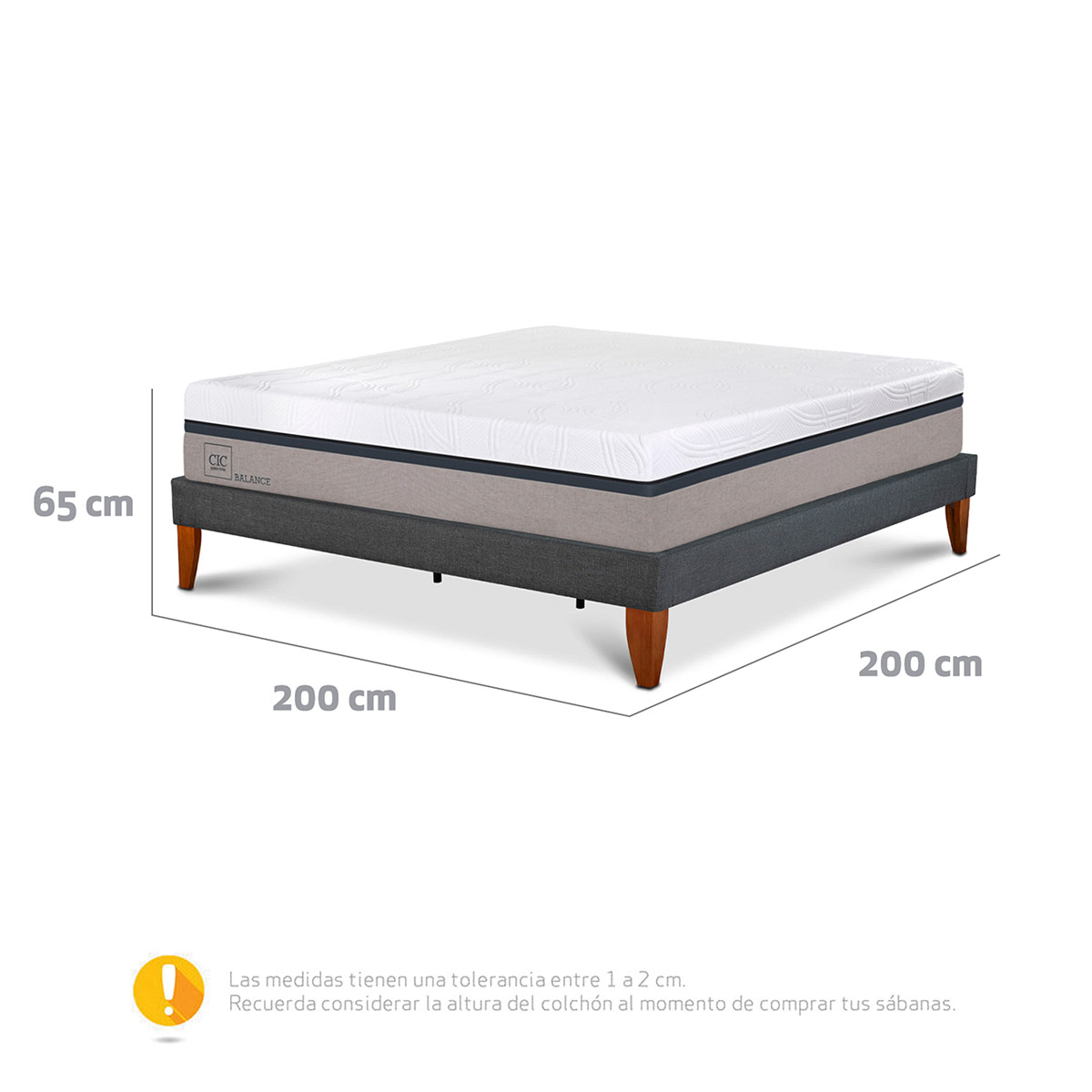 CAMA EUROPEA CIC CURVE BALANCE SUPER KING - 11