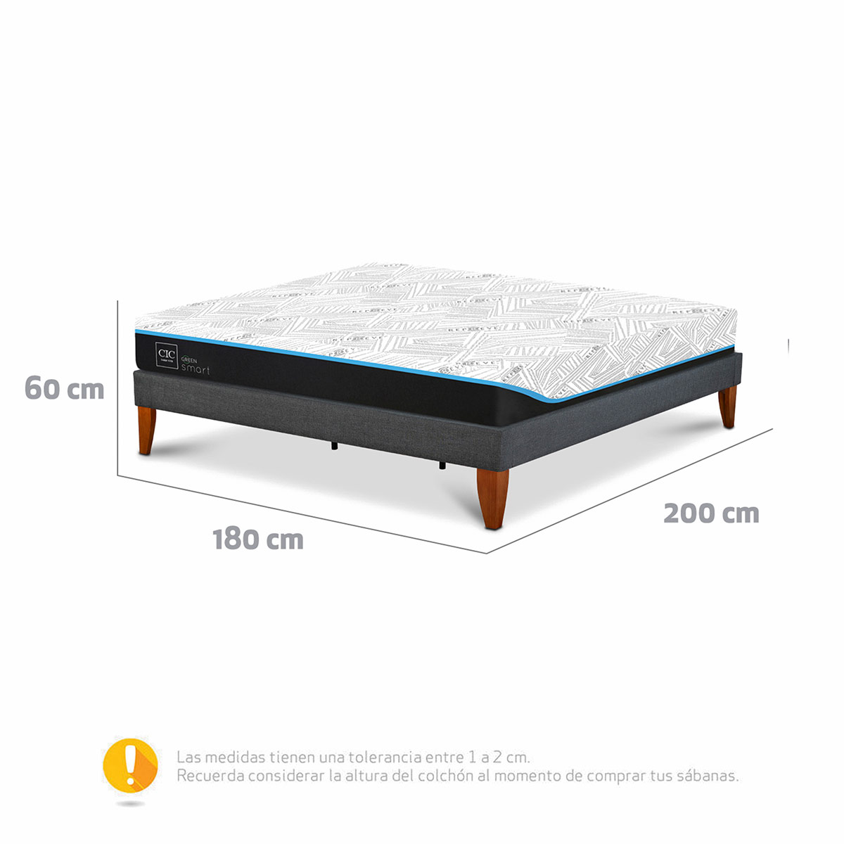 CAMA EUROPEA CIC CURVE INFINITY GREEN KING - 9