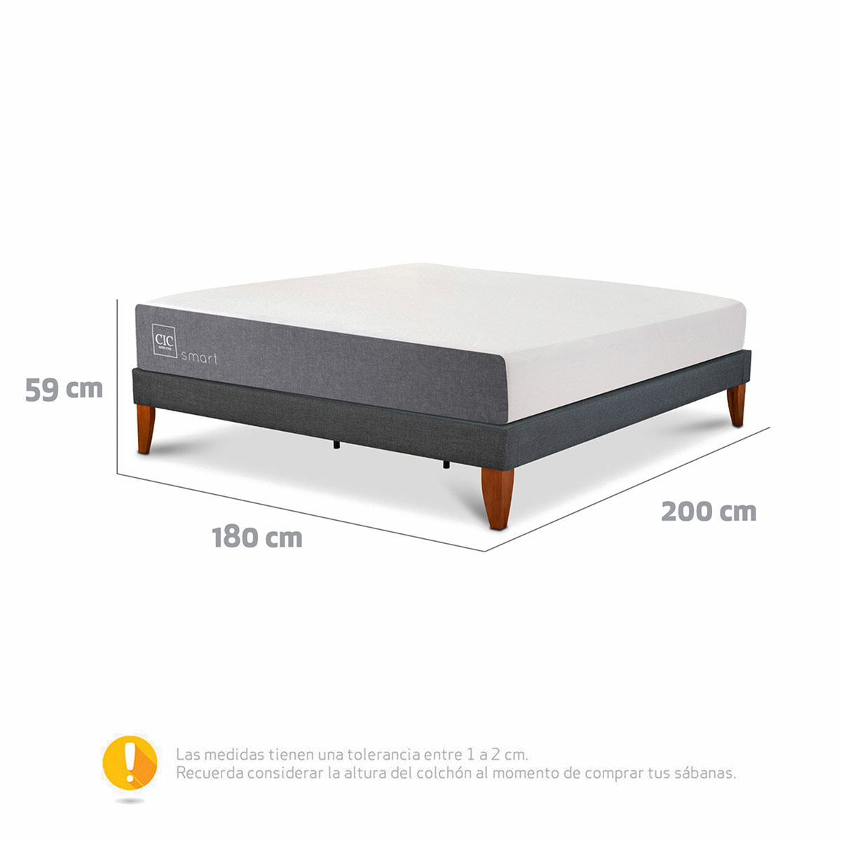 CAMA EUROPEA CIC CURVE SMART KING - 11
