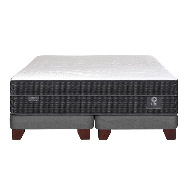 CAMA EUROPEA CIC LUX B/D BASE BAJA 2 PLAZAS - 1