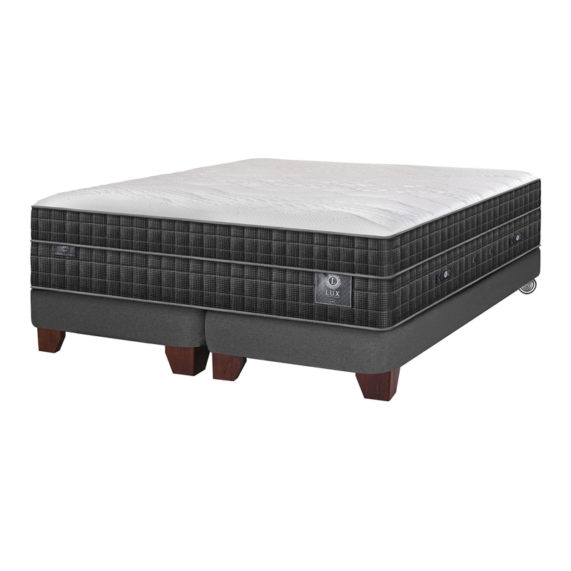 CAMA EUROPEA CIC LUX B/D BASE BAJA 2 PLAZAS - 2