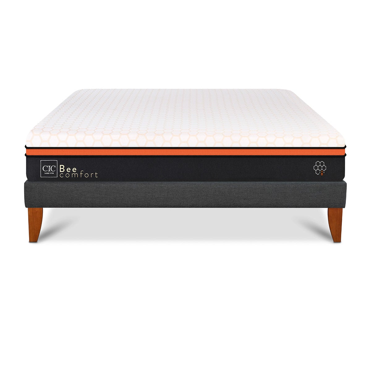 CAMA EUROPEA CIC CURVE BEE COMFORT KING - 1