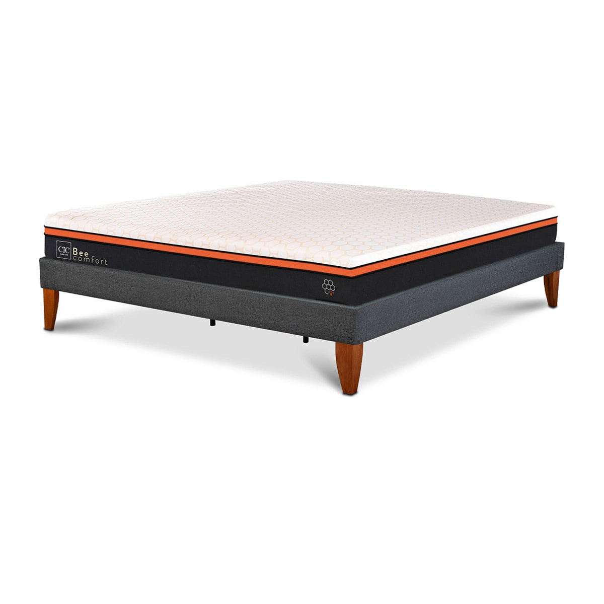 CAMA EUROPEA CIC CURVE BEE COMFORT KING - 2