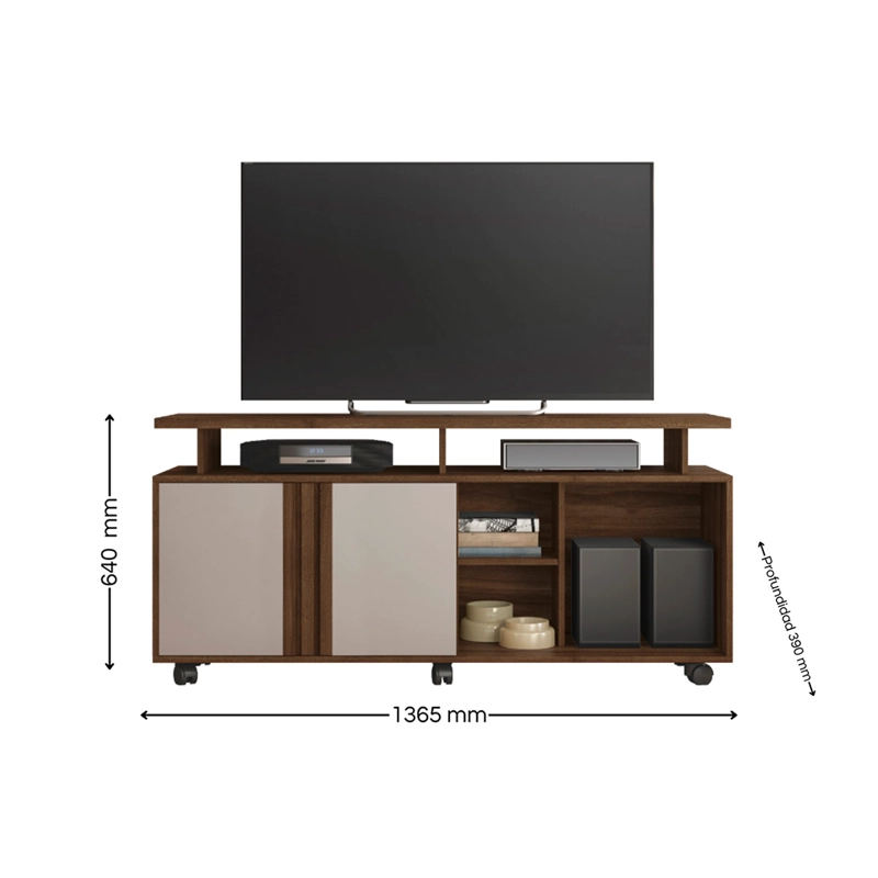 RACK TV DI PORETTI DESIGN HUMOR 55" - 4