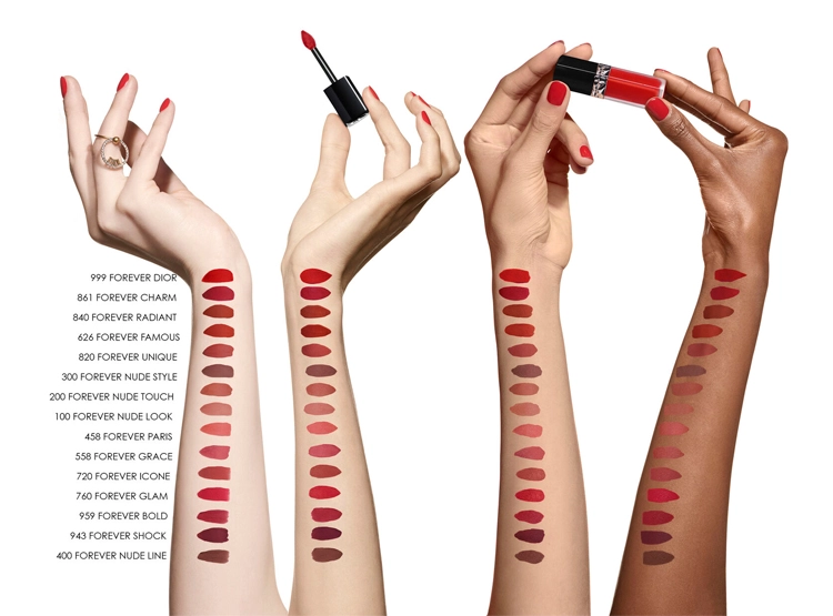 LABIAL DIOR ROUGE FOREVER LIQUID - 820 FOREVER UNIQUE - 3