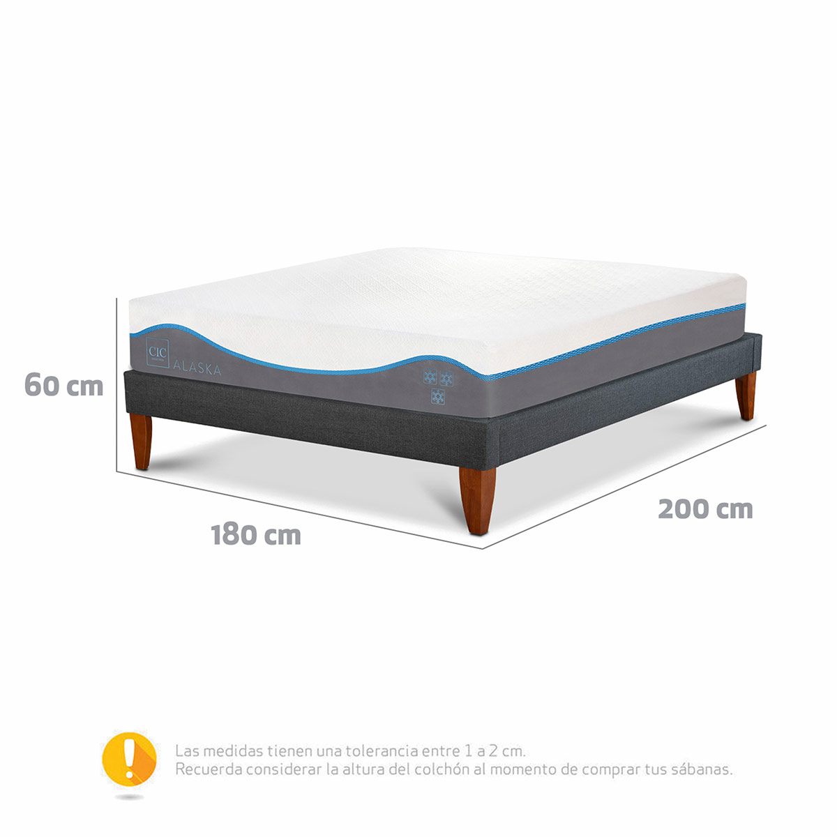 CAMA EUROPEA CIC CURVE ALASKA KING - 11